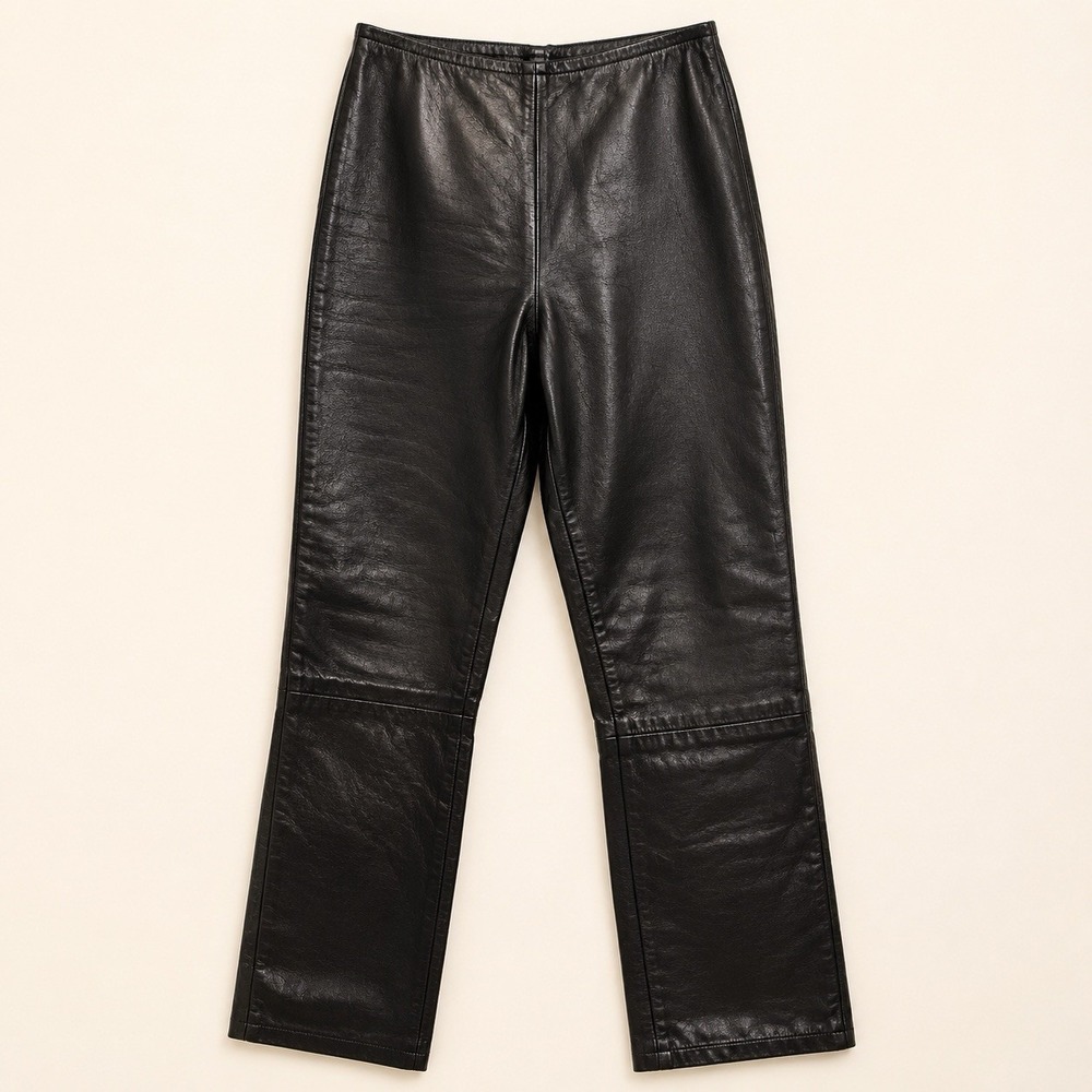 Vintage‎ Stormy Leather San Francisco Black Leather Pants S Made USA